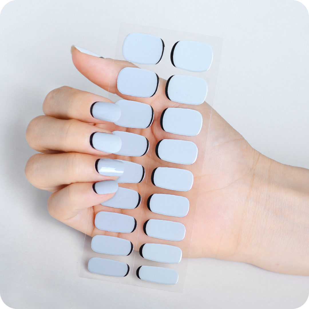 Baby Blue/ Black Cuticle