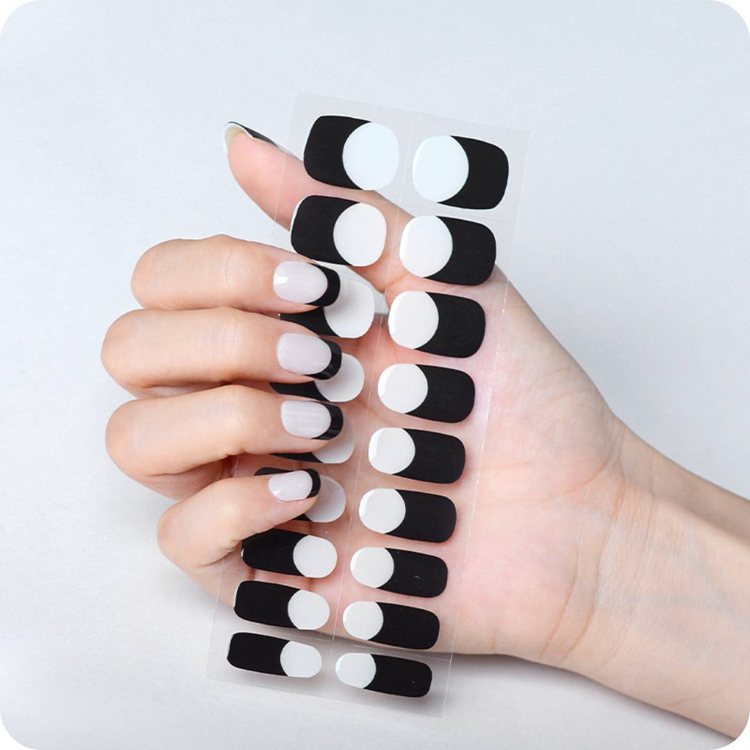Black French Tip