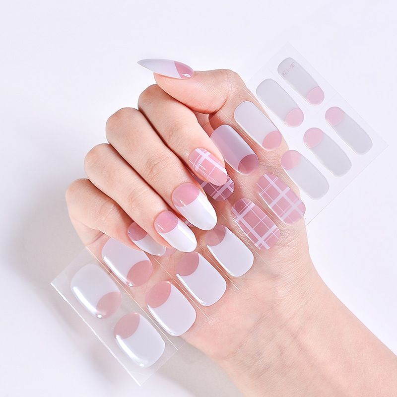 Tartan French tip